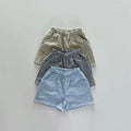 TZ2624 Summer Plaid Stand Collar Jacket And Shorts Set - View 3 | SAMAG