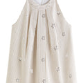 FSLE【Premium Series】 Summer Women's Striped Embroidered - View 7 | SAMAG