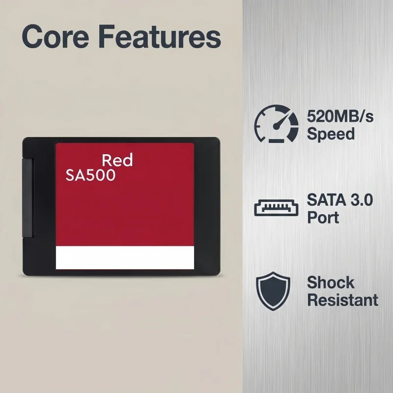 Original New 2.5-inch SATA3 SSD Internal Solid State Drive for Laptop Desktop - 120GB 240GB 500GB Hard Disk Option