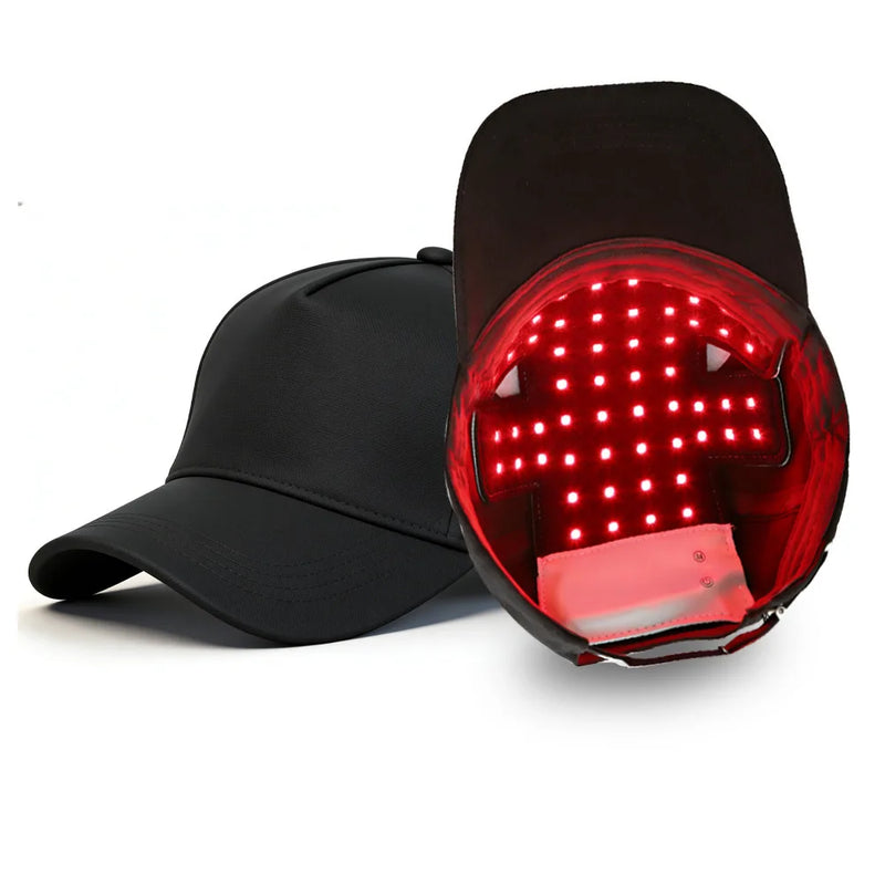 Red Light Therapy For Hair Fast Growth Cap Red&Infrared Light Therapy Device For Hair Loss Treatment With USB Charging Anti-hair
