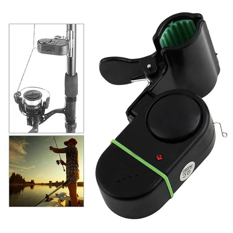 LED Light Indicator Clip-on Fishing Rod Outdoor Buzzer | SAMAG