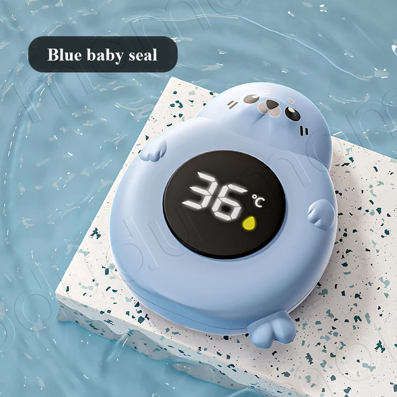Baby Bath Temperature Meter Floating Digital Water Baby Bath Temperature Meter LED Display Temperature Tester Safety Cartoon