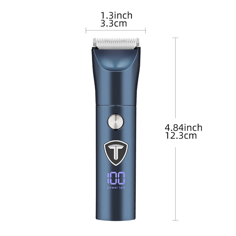 Multi functional USB charging beauty kit: integrated hair and body trimmer, professional clipper with long-lasting battery