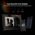 Fosi Audio S3 HiFi Music Streamer Bluetooth 5.3 AKM4493SEQ DAC Preamp Network music Player Compatible with AirPlay2, Google Cast