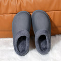 Women's Winter Plush Cotton Slippers Waterproof Oil-resistant Couple Set Indoor Home Non-slip Warm Comfortable Casual Simple Des