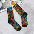 Novelty Ethnic Bohemian Print Men's Socks Comfortable | SAMAG