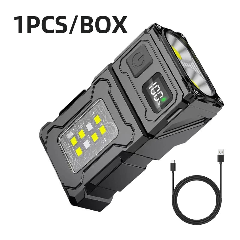 Flashlight Powerful Self Defense Weapon Rechargeable - View 7 | SAMAG
