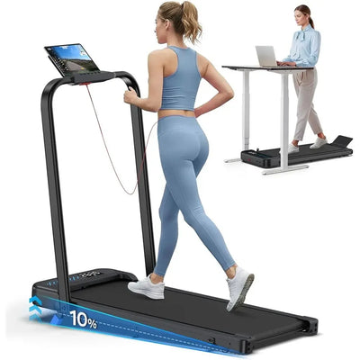 Compact Incline Walking Pad Treadmill, 3.0HP, 350 lbs | SAMAG