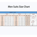Tailor Made Men's Suits Denim Single Breasted Notch Lapel Slim Fit 3 Piece Jacket Pants Vest Full Sets Elegant Male Clothing