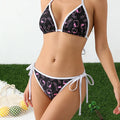 /a set Sanrio Cute Cartoon Gir Bikini Small Breast | SAMAG