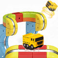 Electric Train Carsfor klick Rail USB Rechargeable Electric Train Set Tracks For Electric Train Set Dropshipping