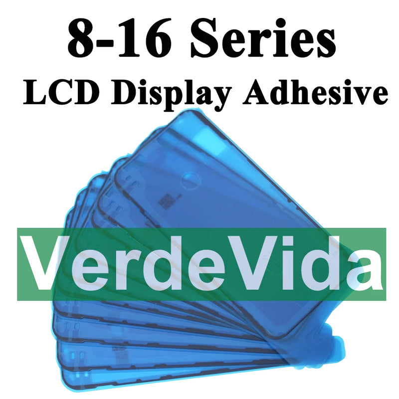 VerdeVida 3pcs OEM Screen Display Adhesive for iPhone 13 Pro Max 11 12 13 14 15 Plus XS X LCD Waterproof Glue Sticker Frame Seal
