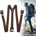 Mens Suspenders Clip for Heavy Duty Adjustable Y - Back Invisible Belt for Outdoor Beach Mountaineering - Visuel 6 | SAMAG