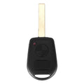 KEYYOU 3 Button Uncut Blade Car Key Replacement Remote Key Case Shell for BMW E31 E32 E34 E36 E38 E39 E46 Z3 Fob Uncut key case