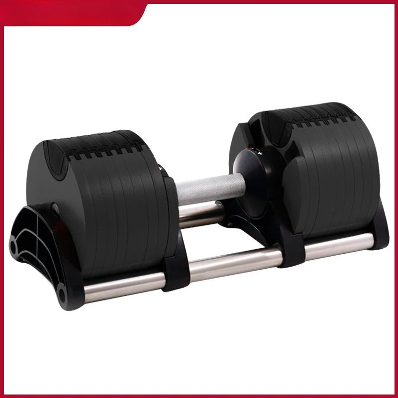 24 Kg Adjustable Weight Dumbbell Workouts Set with Steel | SAMAG