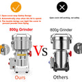 BioloMix 800g 700g Grains Spices Herbals Cereals Coffee Dry Food Grinder Mill Grinding Machine Gristmill Flour Powder crusher