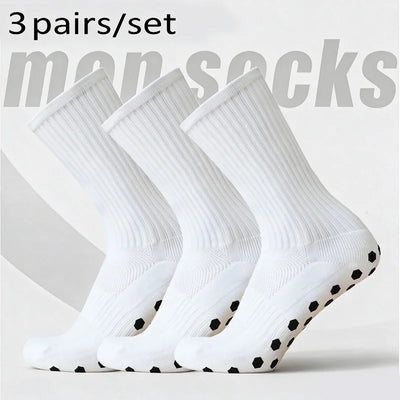 New solid color men's women's sports breathable socks mid | SAMAG