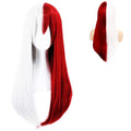 Academia Anime  Midoriya Izuku Cosplay Costume Todoroki Shoto School Uniform Set Wig Suit Unisex Halloween Role Play