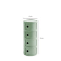 Round bedside table nordic plastic Bedside cabinet for bedroom small side end table nightstand Storage locker