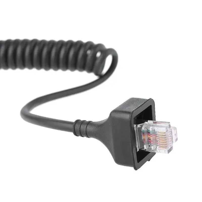 Radio 8 Pin Mic Cable Microphone Cord for KMC-30 TK-863 TK-863G TK-868 TK-880 TK-762 TK-880 Walkie Talkie Radio Replacement