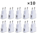 10Pcs/lot Travel Wall Charger 5V 2A Universal Phone Adapter For Samsung A10 A31 A41 A51 A71 A5 A7 2017 J3 J5 J7 2016 USB Charger