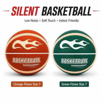 Silent Basketball Soft Foam Indoor Training Ball Fabric | SAMAG