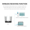 Wireless Network Signal Reception Driver - free Wi - Fi Adapter 150Mbps for PC Deskop Computer 2.4G Card - Visuel 3 | SAMAG