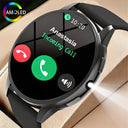 New 2026 Model, Fashionable Round Smartwatch, Full-Touch HD Screen, Wireless Calling, Multiple Sports Modes, Music Control