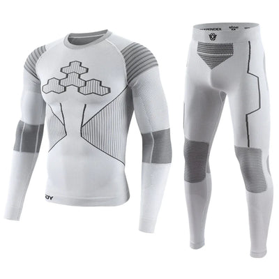 Men Boy Skiing Underwear Set Fitness Workout Thermal Gym | SAMAG