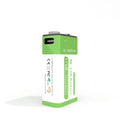 Micro USB 9V Rechargeable Li-ion Battery 16800mAh High Capacity for Multimeter, Microphone, Toy, Remote Control, KTV System