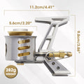 CAMPEAK Multi Fuel Stove Burner with SILENT CAP - View 3 | SAMAG