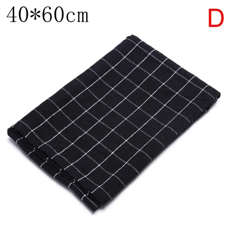 Tea Towel 40x60cm Kitchen Towel Cotton Printed Dish Cleaning Cloth Soft Durable Table Napkin Kitchen