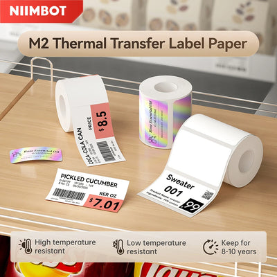 Niimbot M2 Color Thermal Transfer Labels Sticker Printer | SAMAG