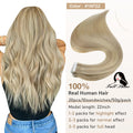 Full Shine Tape In Hair Extensions Human Hair 100% Remy Natural Human Hair Seamless Skin Weft Seamless Color Glue For Women