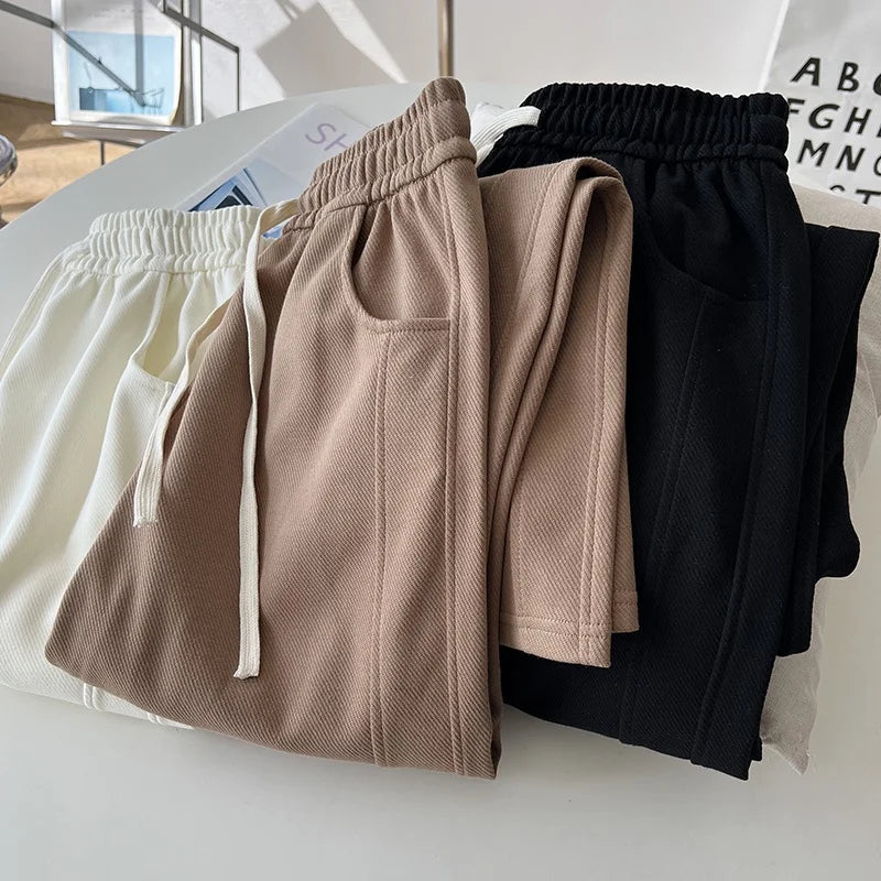 Women's Fashion Solid Color High Waist Drawstring Banana - View 6 | SAMAG