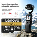 High Speed Lenovo SD Memory Card 128GB 256GB 512GB 64GB Micro SD Cards  Class 10 U3 V60 TF Card For Nintendo Switch Drone Camera