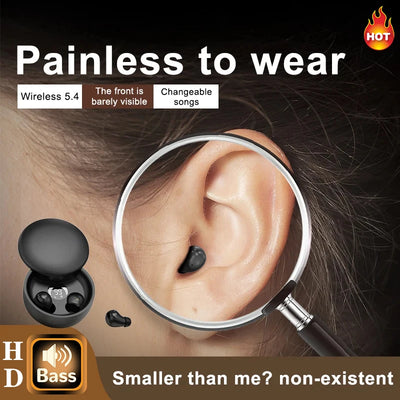 SK26 Bluetooth 5.4 Wireless Earphones Small Earbuds | SAMAG