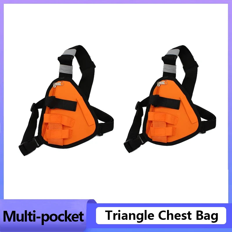 Radio Chest Harness Tactical Vest Nylon Vest Chest Rig Pack Bag Pouch Holster Walkie Talkie For Baofeng BF-888S UV-5R Quansheng