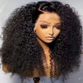 Deep Wave Lace Front Wigs Human Hair 250% Density 13x4 HD Transparent Deep Wave Frontal Wigs Human Hair With Baby Hair Natural Color Halloween Season