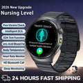2026 New Health Sport ECG AI Diagnosis Smart Watches Men Heart Rate Blood Pressure IP68 Waterproof Smartwatches For Men Women