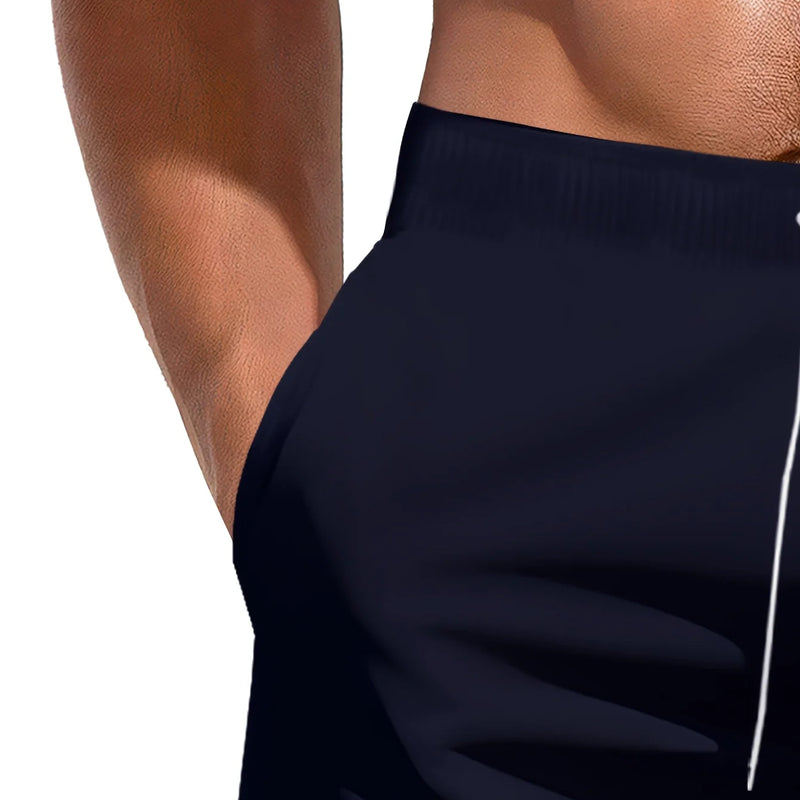 Summer New Style Men's Shorts with 3D Letter Pattern | SAMAG