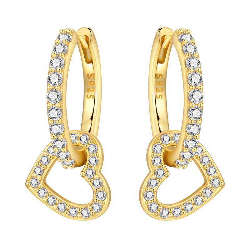 Orstarry S925 Sterling Silver 18k Gold Modern Square Earrings Hoop Earrings For Women Jewelry Original Trendy Anniversary Gifts