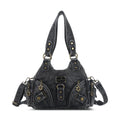Angelkiss Women Handbags Rose Soft Tote Bag Small Top-handle Purse Fashion Satchel Multi-Pockets Shoulder Bag Hobos Phone Pack