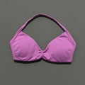 Sports Strappy Bra Yoga Underwear Women Gym Top Running Exercise Backless Bra High Support Active Wear Fitness Workout Halter