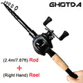 1.8-2.4m Casting Fishing Rod Combo Bait Weight 8g-25g | SAMAG