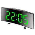 Latest Digital Clock LED Alarm Clock Bedroom Electronic Desktop Clock With Temperature Display Adjustable Brightness 12/24 Hours