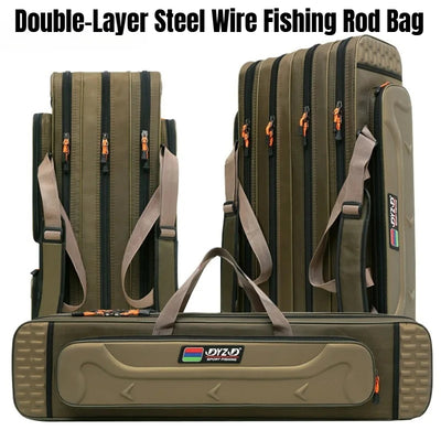 2/3/4 layer 80/90/100/120CM Fishing Bag Multifunctional | SAMAG