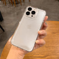 Luxury Clear Space Soft Case for iPhone 11 12 13 14 15 16 Pro Max X Xs XR 8 Plus se 2 3 10 Ultra Thin Transparent TPU Back Cover