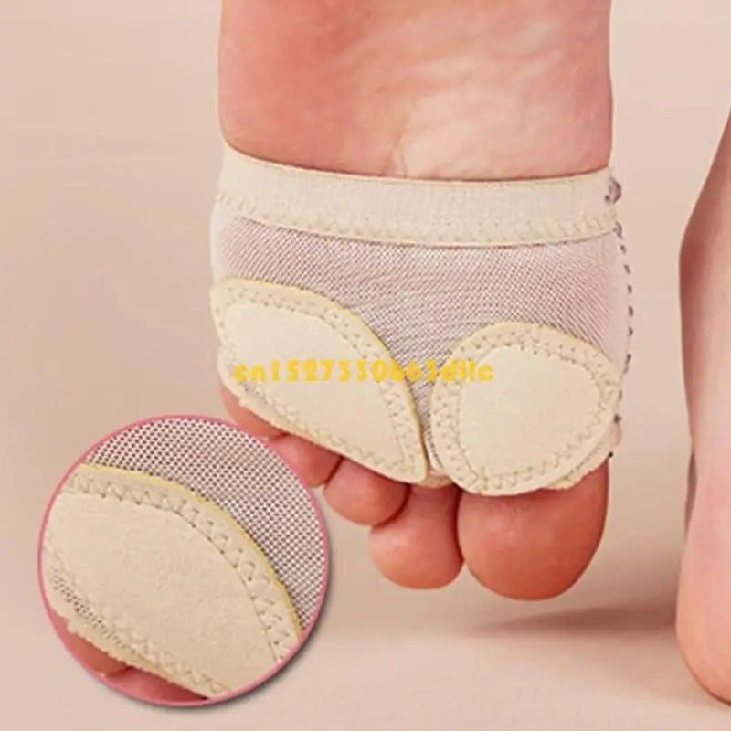 Half Soles Dance Foot Undies,Lyrical Dance Shoes,Ballet Belly Dance Foot Undies 124A