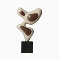 Modern INS Style Creative Line Wood Grain Floor Decoration for Sales Office, Living Room, Entryway, High-end Home Decor